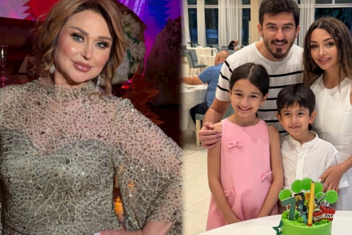 Mələkxanım Eyubovadan nəvəsinə ad günü təbriki — FOTO