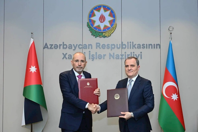 Azərbaycan və İordaniya arasında vizasız rejim elan olunub, yeni sazişlər imzalanıb — FOTO