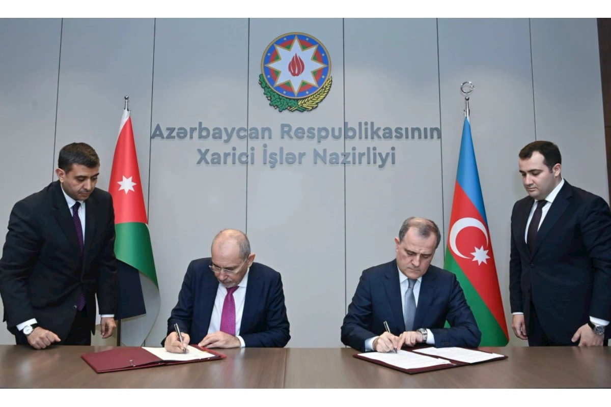 Azərbaycan və İordaniya arasında vizasız rejim elan olunub, yeni sazişlər imzalanıb — FOTO