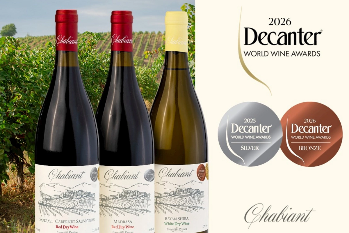 Azərbaycan şərabçılığının uğuru: Chabiant Bayan Shira Decanter World Wine Awards 2026 müsabiqəsində medal qazandı