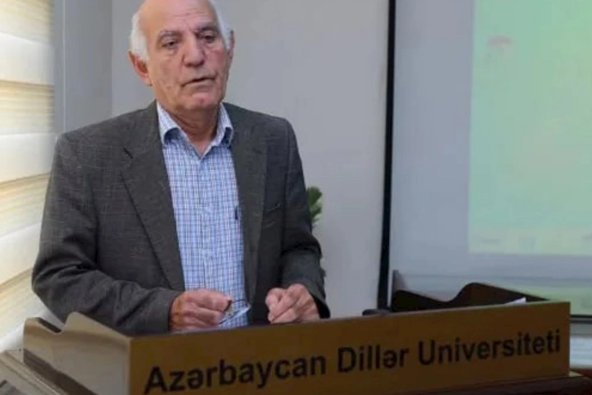 Yıxılaraq dünyasını dəyişən şəxs tanınmış alim imiş