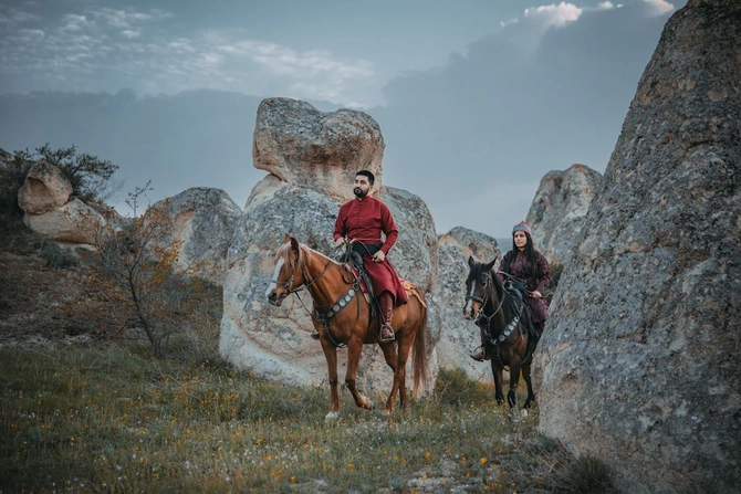 Kapadokiyada atçılıq irsi “II Kapadokiya At və Atçılıq Mədəniyyəti Festivalı” ilə qeyd olundu — FOTOLAR Kapadokiyada atçılıq irsi “II Kapadokiya At və Atçılıq Mədəniyyəti Festivalı” ilə qeyd olundu — FOTOLAR