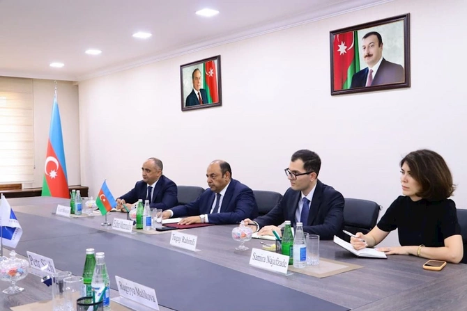 Baş Prokurorluqda Avropa Şurasının nümayəndə heyəti ilə görüş keçirilib — FOTOLAR