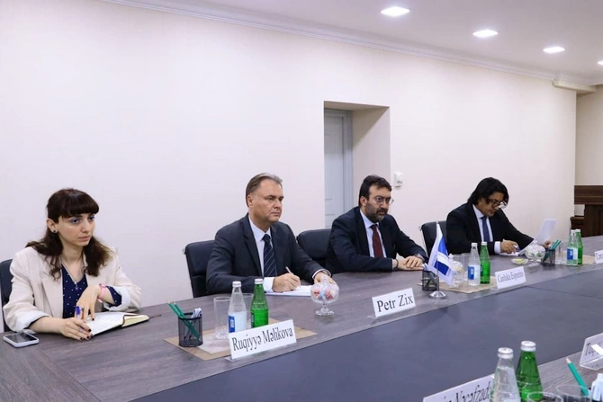 Baş Prokurorluqda Avropa Şurasının nümayəndə heyəti ilə görüş keçirilib — FOTOLAR