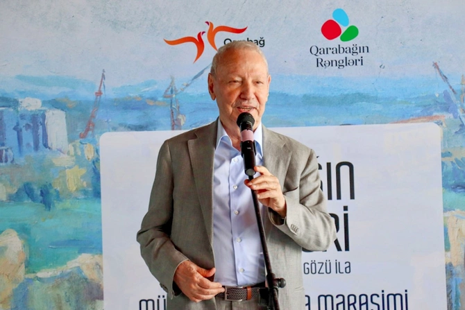 “Qarabağın rəngləri” layihəsində iştirak edən gənc rəssamlar mükafatlandırılıb — FOTOLAR