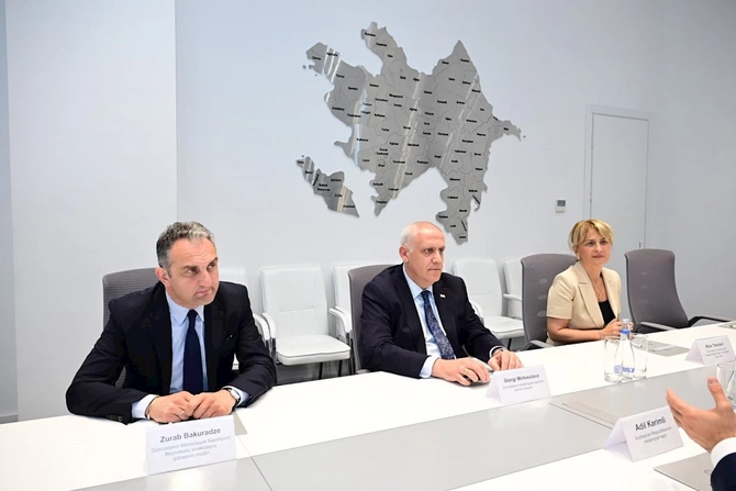 Azərbaycan ilə Gürcüstan arasında mədəni əməkdaşlıq məsələləri müzakirə olunub Azərbaycan ilə Gürcüstan arasında mədəni əməkdaşlıq məsələləri müzakirə olunub