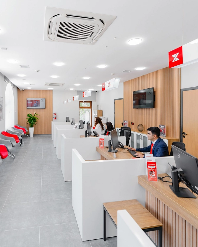 Xalq Bankın Xankəndi filialı fəaliyyətə başladı — FOTOLAR