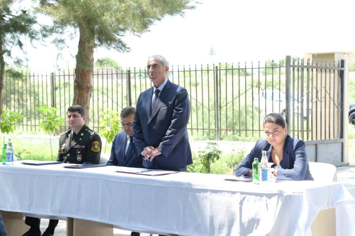 Ağacanlı kəndində səyyar qəbul-görüş keçirildi — FOTOLAR