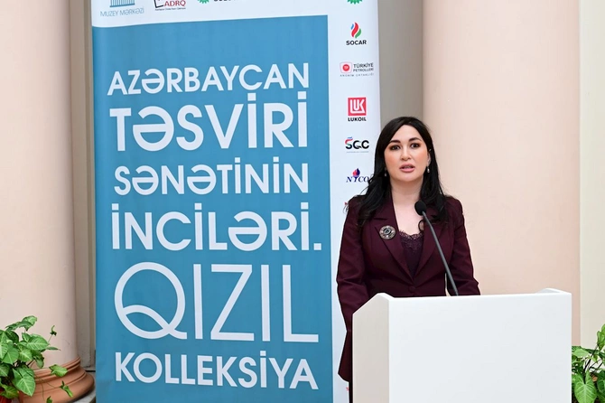 bp və tərəfdaşları yeni sərgi zalları və “Azərbaycan təsviri sənətinin inciləri. Qızıl kolleksiya”nı təqdim etdi — VİDEO/FOTOLAR bp və tərəfdaşları yeni sərgi zalları və “Azərbaycan təsviri sənətinin inciləri. Qızıl kolleksiya”nı təqdim etdi — VİDEO/FOTOLAR