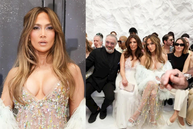 Cennifer Lopez transparan libası ilə bütün diqqəti üzərinə çəkdi — FOTOLAR Cennifer Lopez transparan libası ilə bütün diqqəti üzərinə çəkdi — FOTOLAR