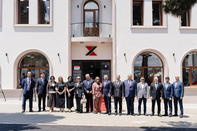 Xalq Bankın Xankəndi filialı fəaliyyətə başladı — FOTOLAR