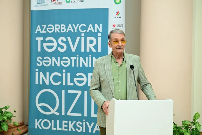 bp və tərəfdaşları yeni sərgi zalları və “Azərbaycan təsviri sənətinin inciləri. Qızıl kolleksiya”nı təqdim etdi — VİDEO/FOTOLAR bp və tərəfdaşları yeni sərgi zalları və “Azərbaycan təsviri sənətinin inciləri. Qızıl kolleksiya”nı təqdim etdi — VİDEO/FOTOLAR