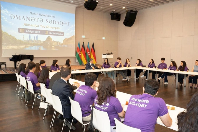 Almaniyada şəhid övladlarının “Əmanətə Sədaqət” Yay Düşərgəsi keçirilib — FOTOLAR Almaniyada şəhid övladlarının “Əmanətə Sədaqət” Yay Düşərgəsi keçirilib — FOTOLAR