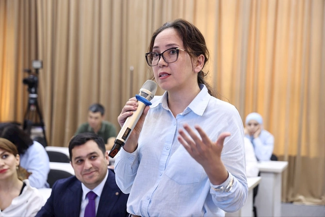 Daşkənddə “Türk dünyasında mənəvi dirçəliş və informasiya təhlükəsizliyi” forumu keçirildi — FOTOLAR