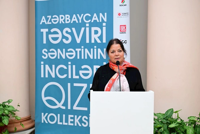 bp və tərəfdaşları yeni sərgi zalları və “Azərbaycan təsviri sənətinin inciləri. Qızıl kolleksiya”nı təqdim etdi — VİDEO/FOTOLAR bp və tərəfdaşları yeni sərgi zalları və “Azərbaycan təsviri sənətinin inciləri. Qızıl kolleksiya”nı təqdim etdi — VİDEO/FOTOLAR