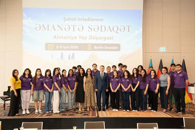 Almaniyada şəhid övladlarının “Əmanətə Sədaqət” Yay Düşərgəsi keçirilib — FOTOLAR Almaniyada şəhid övladlarının “Əmanətə Sədaqət” Yay Düşərgəsi keçirilib — FOTOLAR