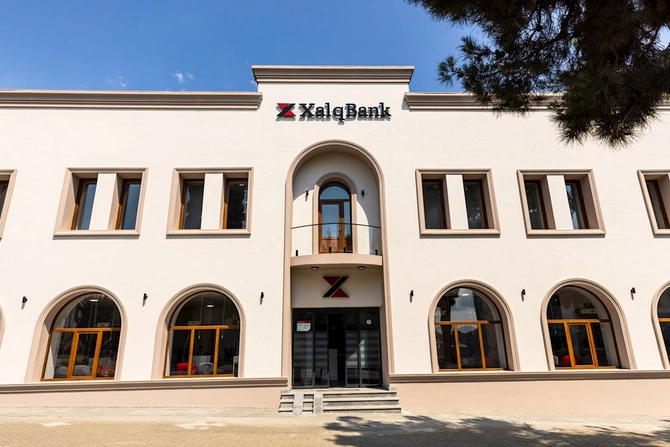 Xalq Bankın Xankəndi filialı fəaliyyətə başladı — FOTOLAR