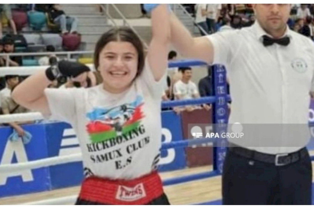 Kürdə batan qız kikboksinq üzrə Azərbaycan çempionu imiş