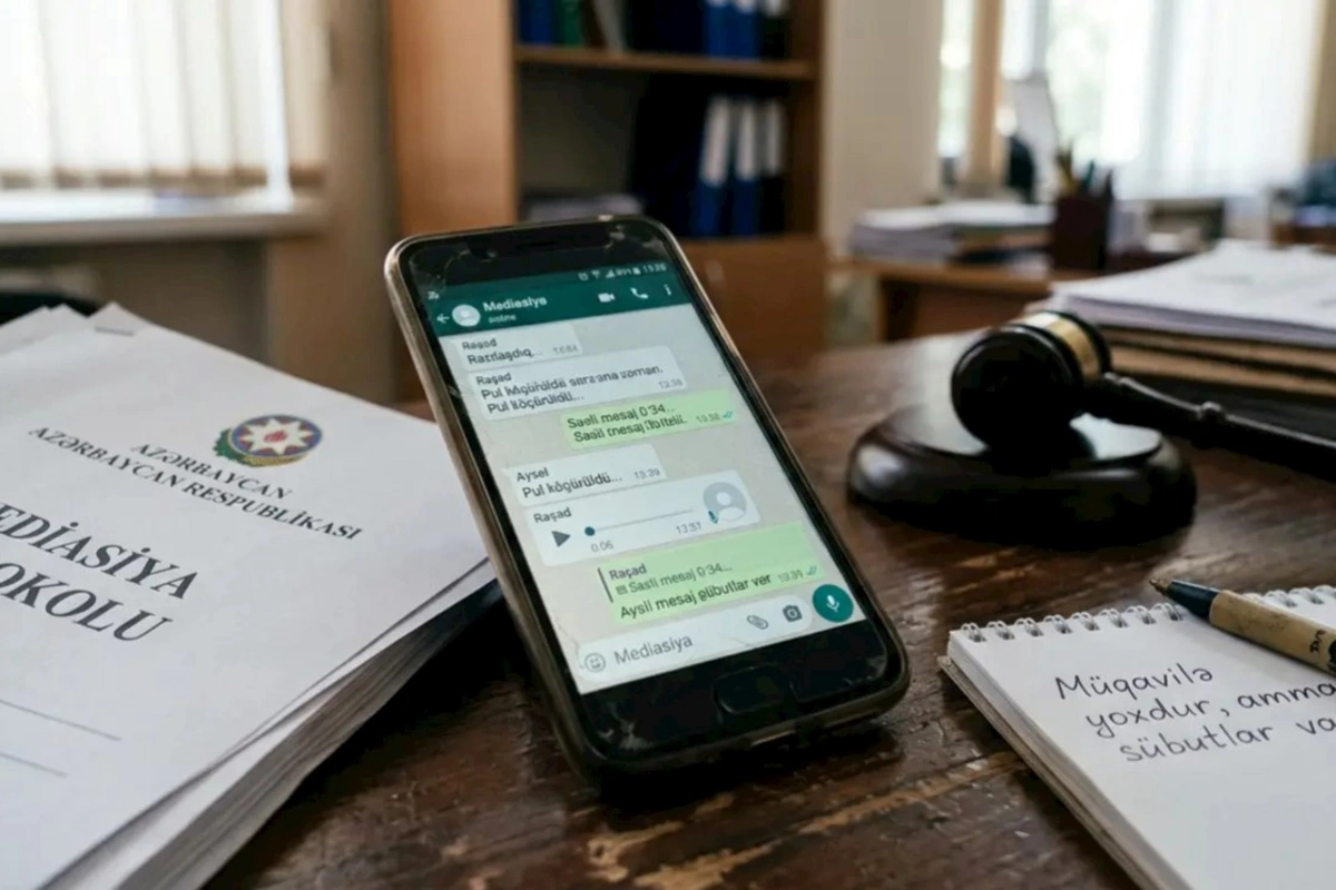 Müqaviləsiz iş görənlərin diqqətinə: WhatsApp yazışmaları... — Açıqlama