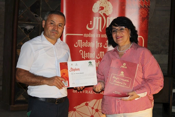 Mədəni İrs Beynəlxalq Ustad Məktəbinin yekun tədbiri və “Qeyri-maddi mədəni irs” kitabının təqdimatı keçirilib — FOTOLAR