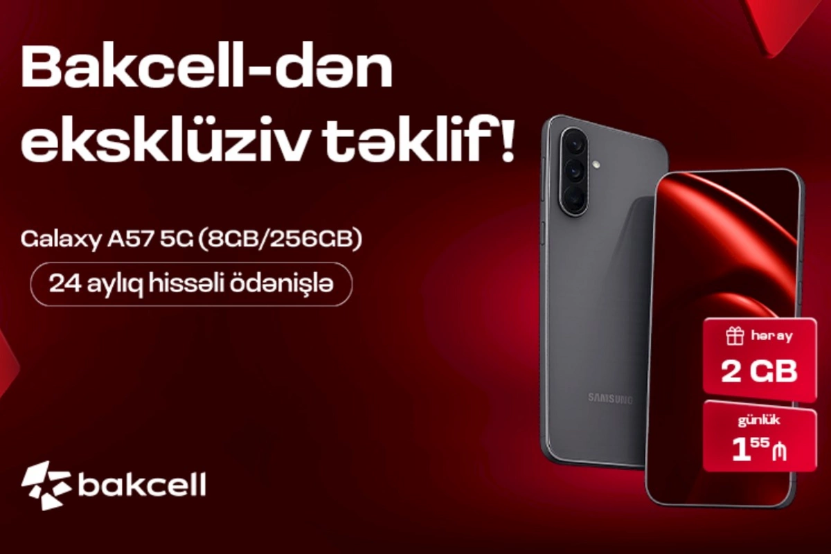 Bakcell Samsung Galaxy A57 5G üçün xüsusi kampaniyaya start verib