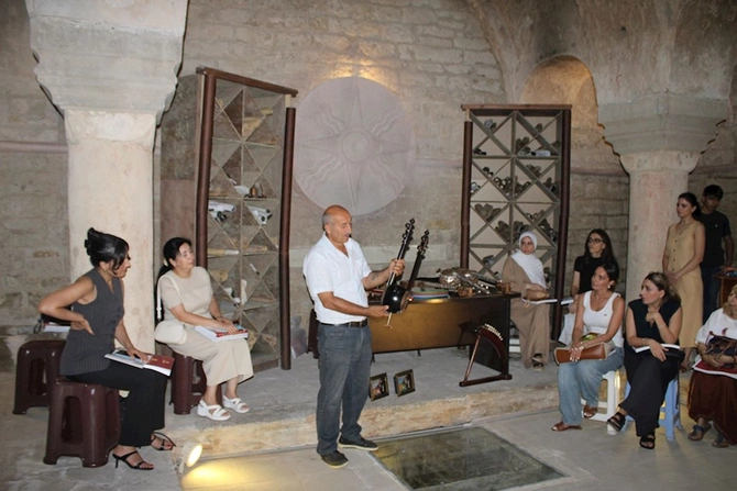 Mədəni İrs Beynəlxalq Ustad Məktəbinin yekun tədbiri və “Qeyri-maddi mədəni irs” kitabının təqdimatı keçirilib — FOTOLAR