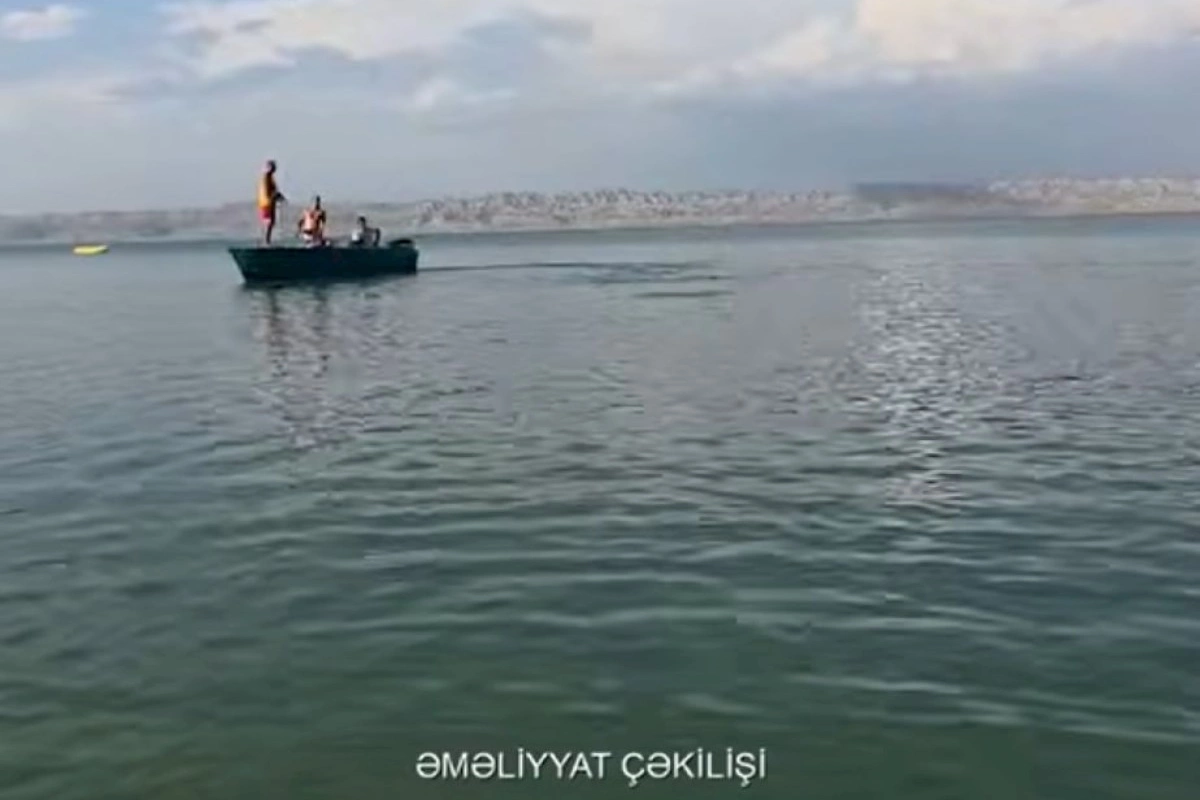 Kür çayında batan şəxs axtarılır — VİDEO