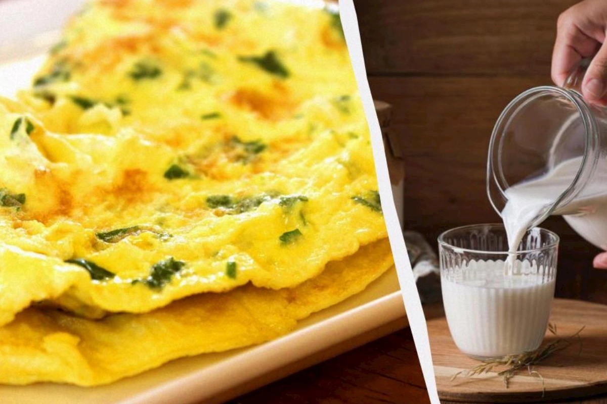Omletə süd əlavə etmək lazım deyil: Onu nə ilə əvəz etmək olar?