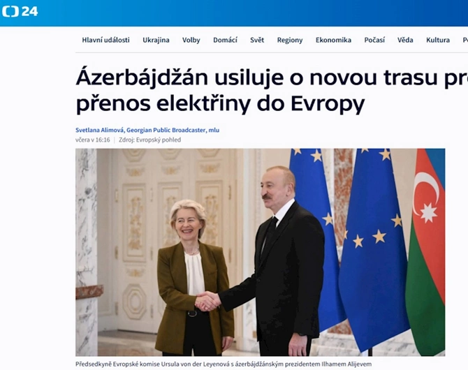 Prezidentin müsahibəsindəki fikirlər beynəlxalq medianın diqqətində — FOTOLAR