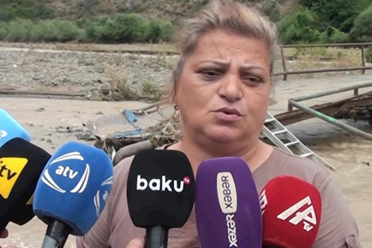 “Az qaldı uşağımı sel apara, niyə kömək etmirlər?” — VİDEO