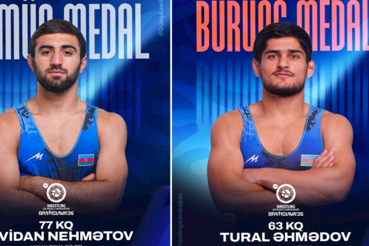 Güləşçilərimiz dünya çempionatına iki medalla start verdilər