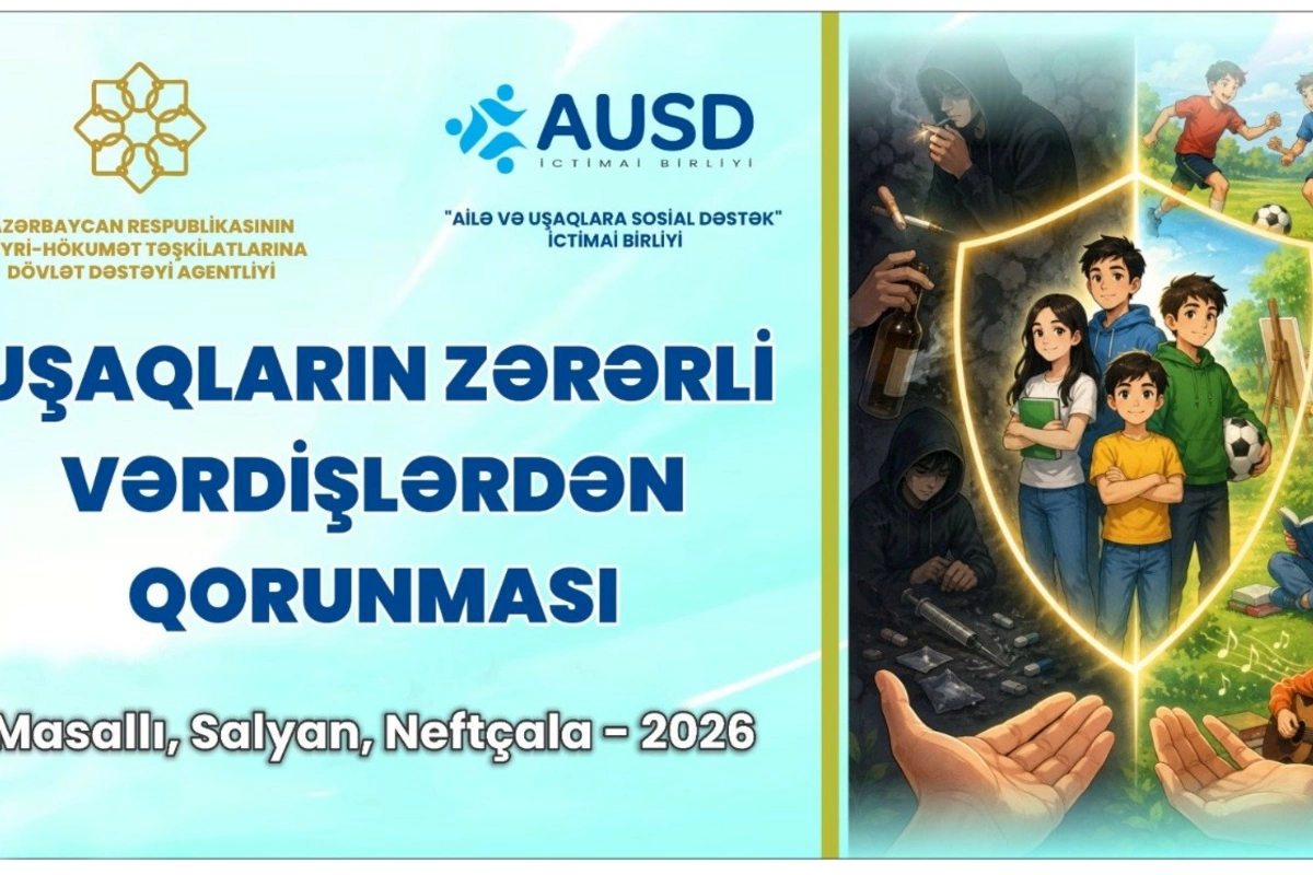 Uşaqların zərərli vərdişlərdən qorunması layihəsinə start verilir