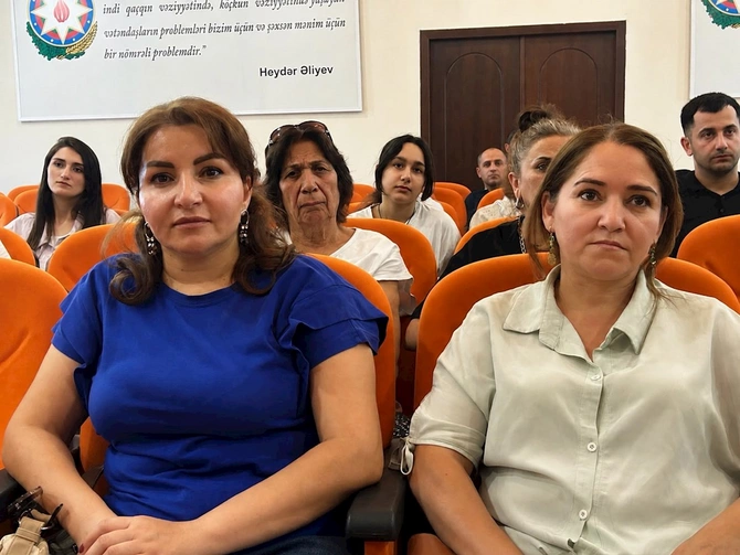 Xocavənd şəhəri və Qırmızı Bazar qəsəbəsinin sakinləri sosial müdafiə tədbirləri və mina təhlükəsi ilə bağlı maarifləndirilib — FOTOLAR