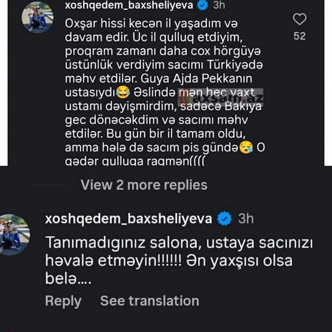 Ajda Pekkanın stilisti saçlarımı məhv etdi Ajda Pekkanın stilisti saçlarımı məhv etdi
