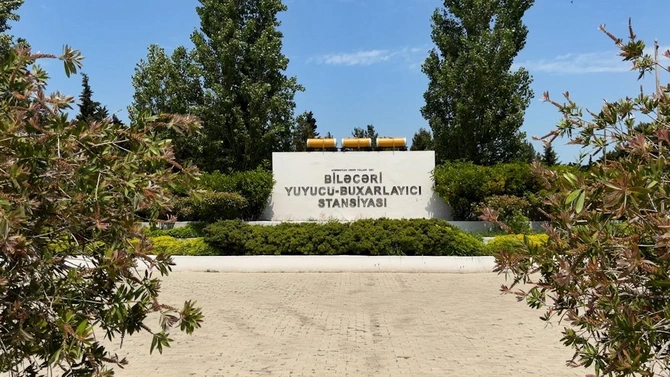 Biləcəri yuyucu-buxarlayıcı stansiyasında 1861 çən vaqon yuyulub — VİDEO/FOTO