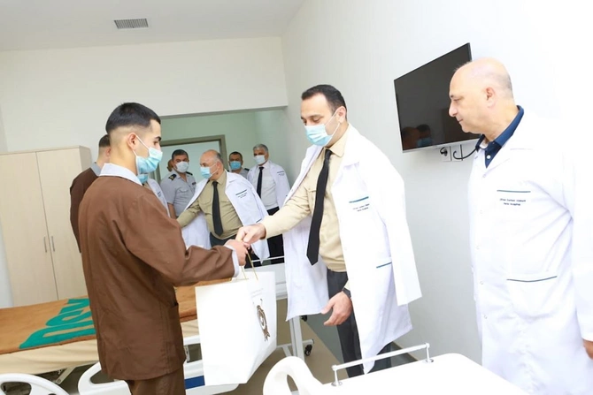 Hərbi Prokurorluğun rəhbər vəzifəli şəxsləri DSX-nin hospitalını və hərbi hissələrini ziyarət ediblər — FOTOLAR