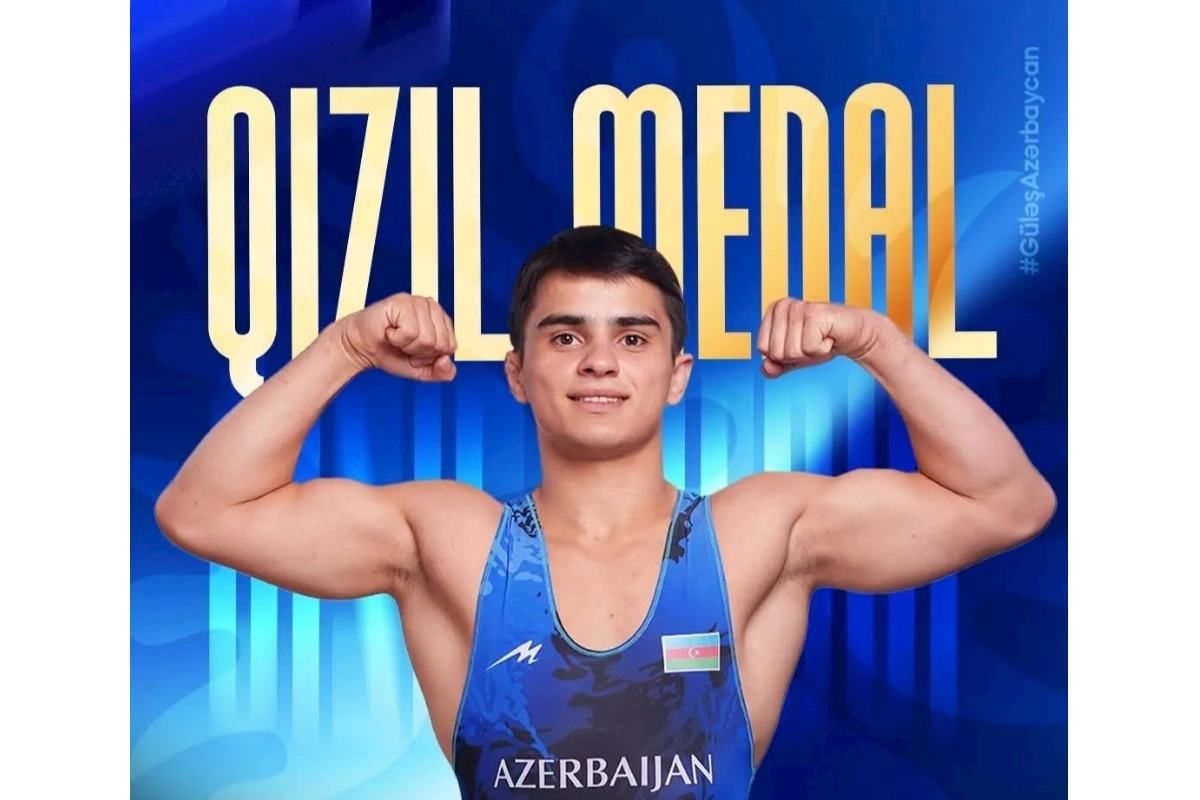 Azərbaycan güləşçisi ardıcıl 2-ci dəfə dünya çempionu oldu