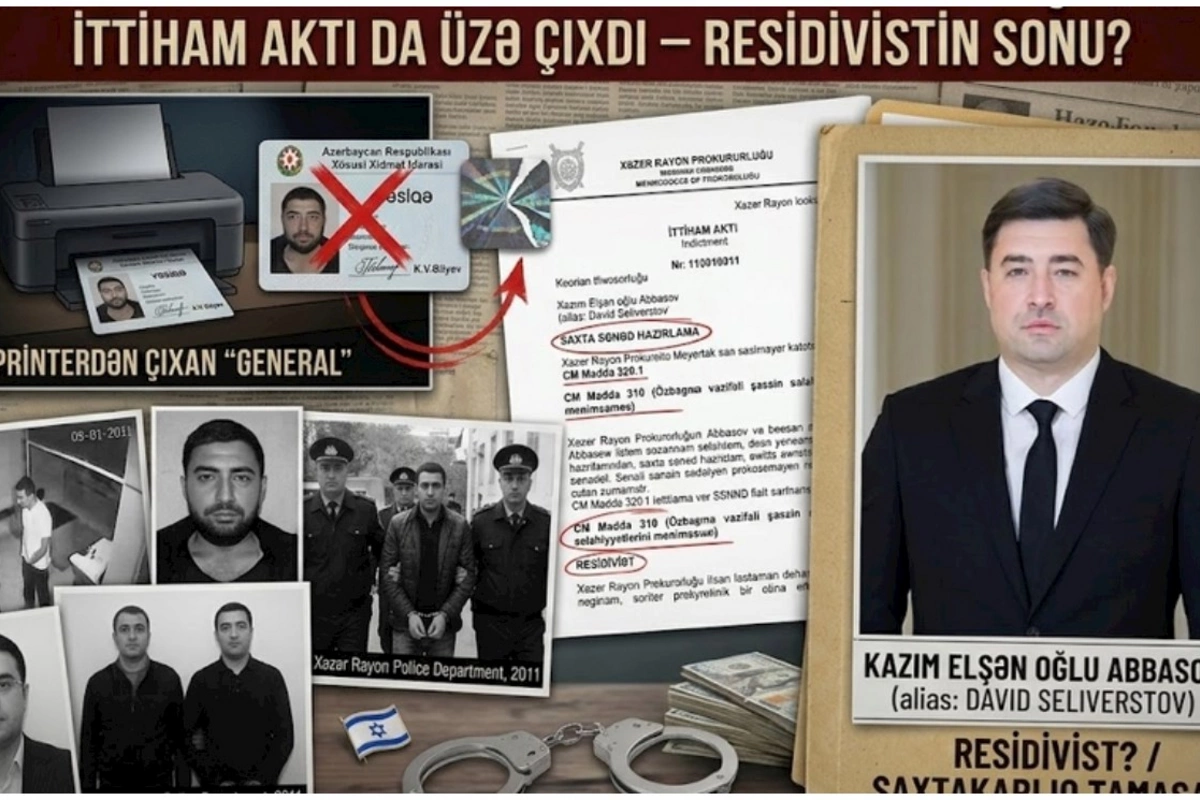 “David Seliverstov”un “Xüsusi Xidmət İdarəsi” şousunun ittiham aktı da üzə çıxdı — Residivistin sonu?