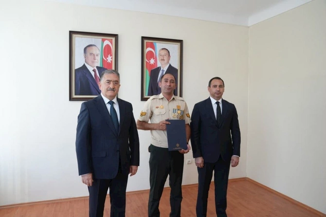 Naxçıvanda şəhid ailələri və əlilliyi olan şəxslərə 68 mənzil təqdim edilib — FOTOLAR