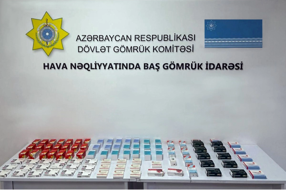Gömrükdə əməliyyat: 93 qutu dərman vasitəsi aşkarlandı