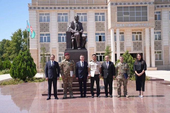 Naxçıvanda şəhid ailələri və əlilliyi olan şəxslərə 68 mənzil təqdim edilib — FOTOLAR