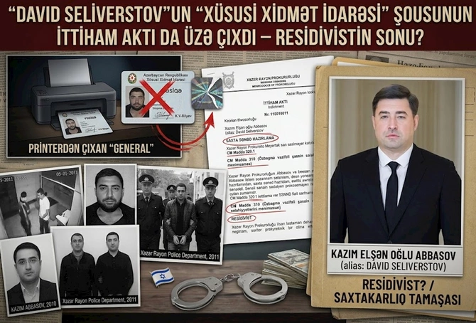 “David Seliverstov”un “Xüsusi Xidmət İdarəsi” şousunun ittiham aktı da üzə çıxdı — Residivistin sonu?