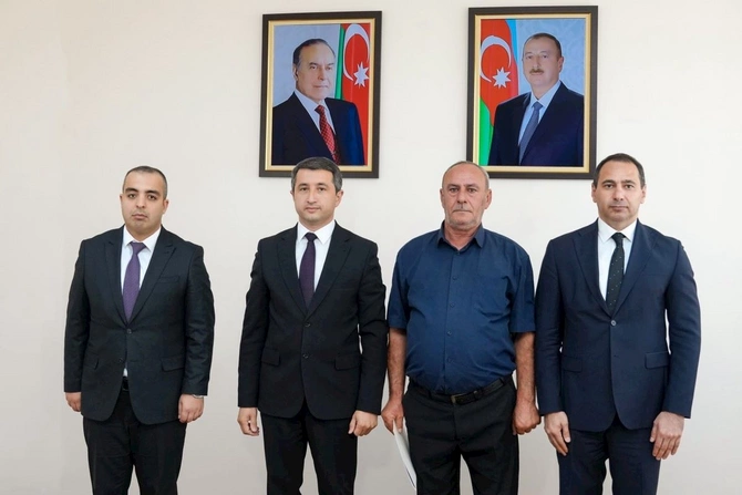 Naxçıvanda şəhid ailələri və əlilliyi olan şəxslərə 68 mənzil təqdim edilib — FOTOLAR