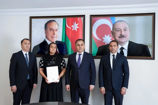 Naxçıvanda şəhid ailələri və əlilliyi olan şəxslərə 68 mənzil təqdim edilib — FOTOLAR
