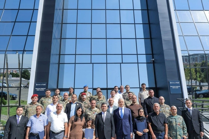 Naxçıvanda şəhid ailələri və əlilliyi olan şəxslərə 68 mənzil təqdim edilib — FOTOLAR