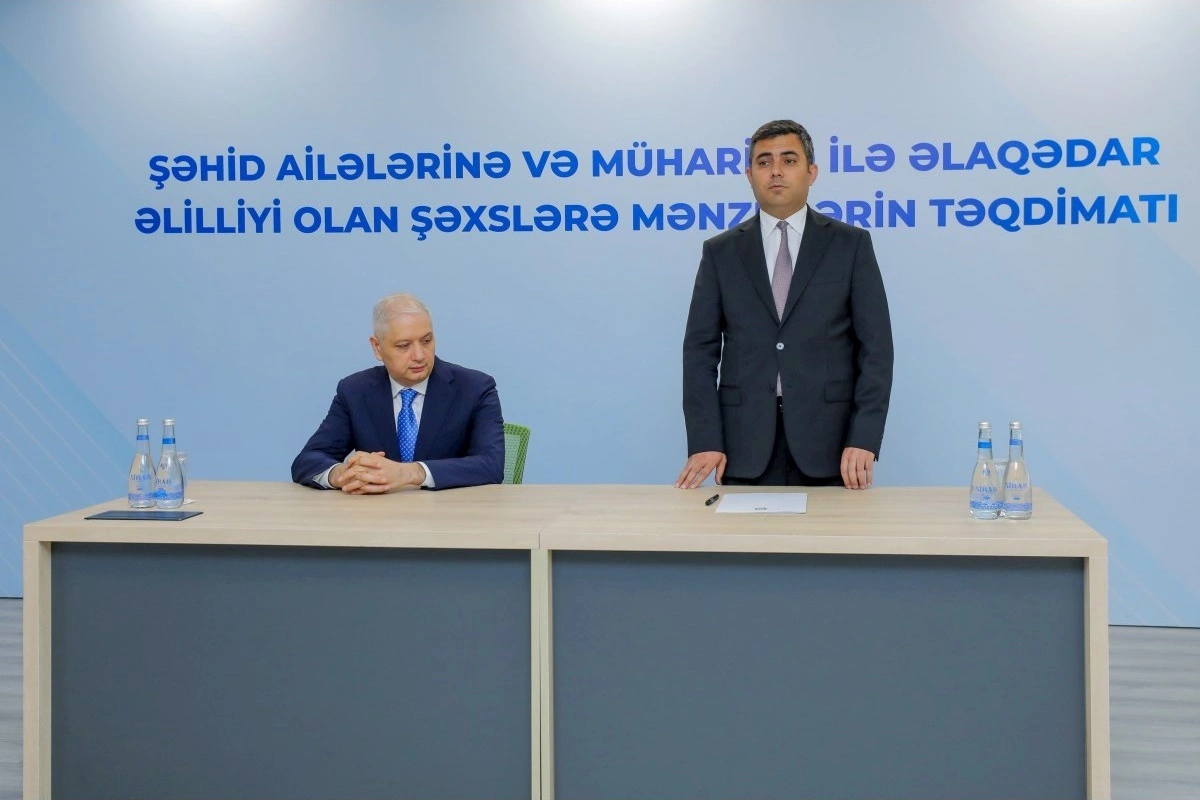 Naxçıvanda şəhid ailələri və əlilliyi olan şəxslərə 68 mənzil təqdim edilib — FOTOLAR