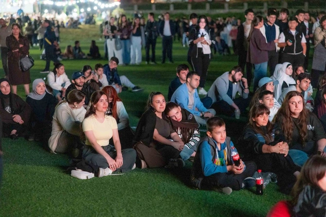 “AzerGold” və Bakı Media Mərkəzinin təşkilatçılığı ilə Daşkəsəndə milli kino seansı keçirilib — FOTOLAR