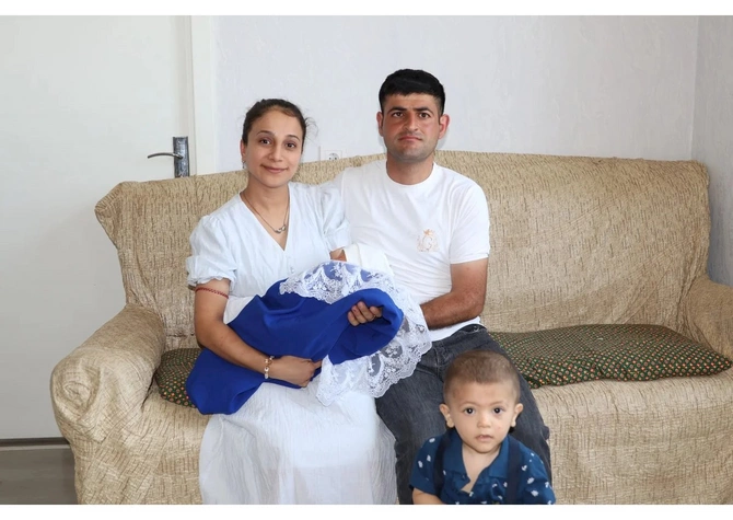 Xocalının Şuşakəndində ilk körpə dünyaya gəlib — FOTOLAR