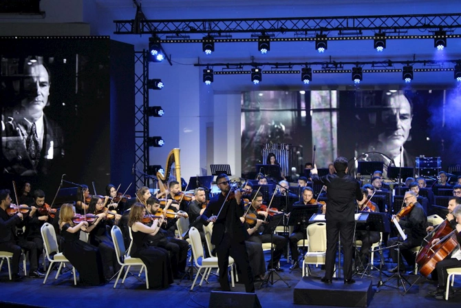 Qəbələ Festivalında ilk dəfə Azərbaycan kinofimlərindən musiqilər səsləndirilib — FOTOLAR