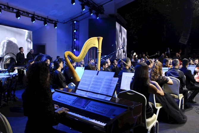 Qəbələ Festivalında ilk dəfə Azərbaycan kinofimlərindən musiqilər səsləndirilib — FOTOLAR